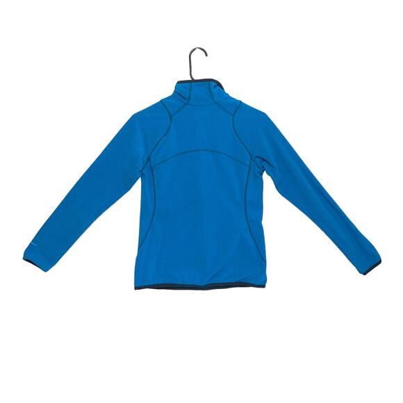 Columbia Omni-Wick 1/4 Zip Lightweight Fleece Pullover Women's Sz S Blue - Picture 2 of 6